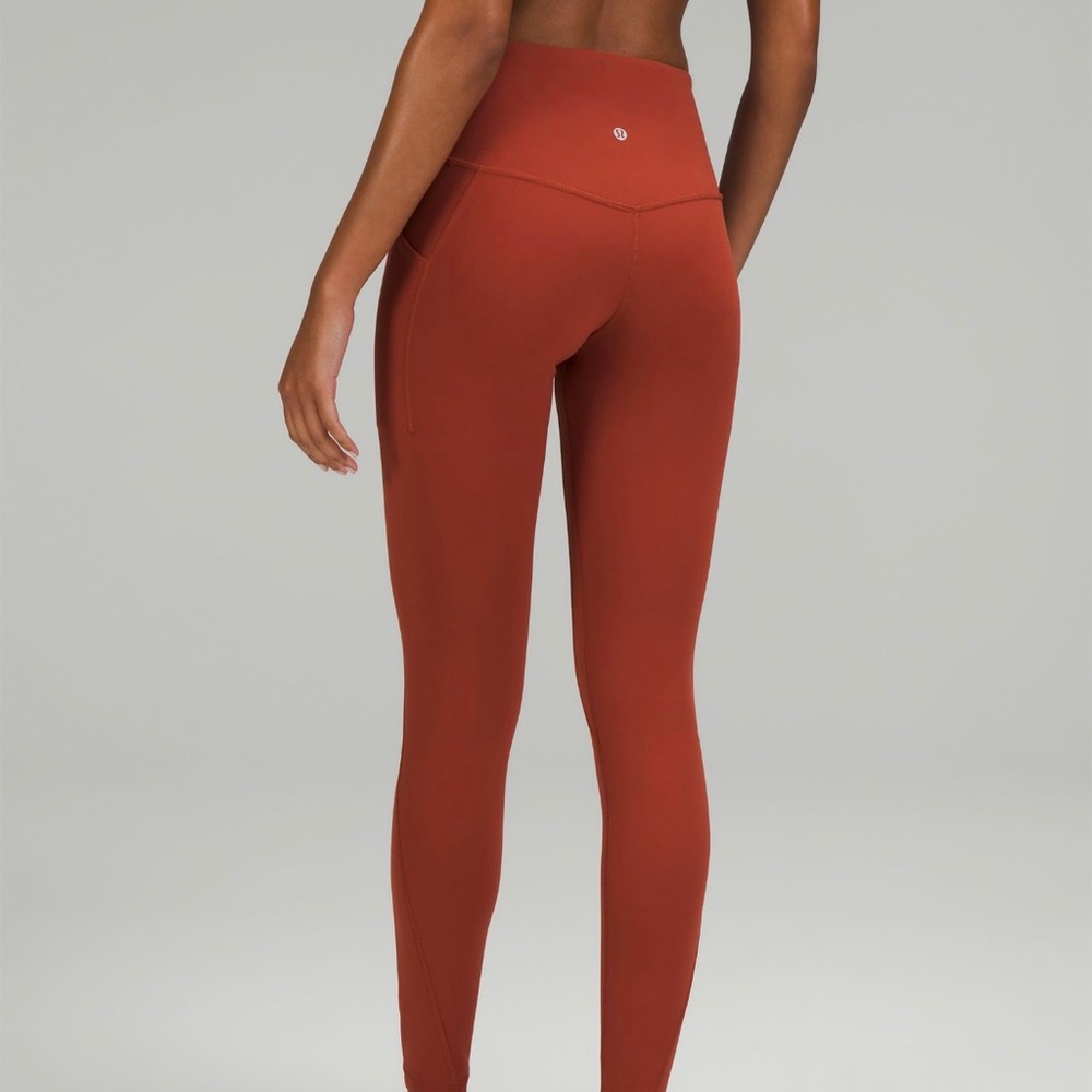 Lululemon Align leggings Cayenne 28” with pockets